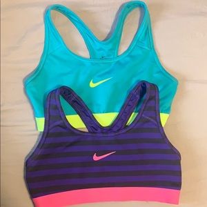 Nike sports bras